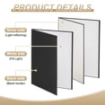 thumbnail image 3 of Uxcell 2pcs 17"x11" Light Reflector 3 in 1 Photography Reflector Cardboard, 3 of 7