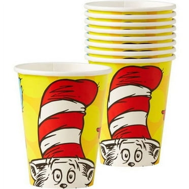 Dr. Seuss 'Polka Dots' 9oz Paper Cups (8ct)