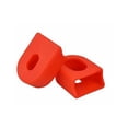 thumbnail image 3 of Splihome 2Pcs Bicycle Crankset Crank Cover Protection Silicone Protector Sleeve Black, 3 of 8