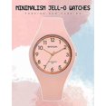 thumbnail image 4 of Fashion Jelly Series Ladies Silicone Strap Electronic Quartz Sports Waterproof Watch, 4 of 4