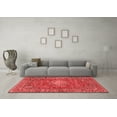 thumbnail image 3 of Ahgly Company Indoor Round Persian Red Traditional Area Rugs, 3' Round, 3 of 4