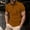 Orange, variant on Mens Polo Shirts Quarter Zip Shirts Casual Classic Lightweight Short Sleeve Lapel Shirt with Pocket Black M(M)