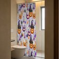 thumbnail image 5 of Halloween Purple Pumpkin Shower Curtain, Holiday Bathroom Decor, Polyester Fabric Waterproof Machine Washable, Halloween Home Party Decoration, 72 x 72 Inches, 5 of 7