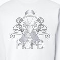 thumbnail image 3 of Inktastic Hope Lung Cancer Awareness Adult Sweatshirt, 3 of 4