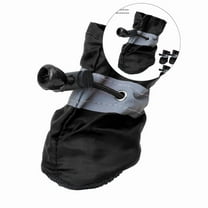 Yoloke Dog Shoes Waterproof Dog Boots for Small Medium Large Dogs with Soft Anti-Slip Sole, Suitable for Rainy Weather Outdoor Walking, Adjustable Elastic Straps, Reflective at Night