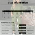 thumbnail image 3 of Hogleaql Womens Sweatsuit 2 Piece Set Long Sleeve Lounge Drawstring Sweatshirt Wide Leg Sweatpants Solid Color Loose Fit Outfits Fashion Winter Tracksuit with Pockets 2025 Dark Green 3XL, 3 of 4