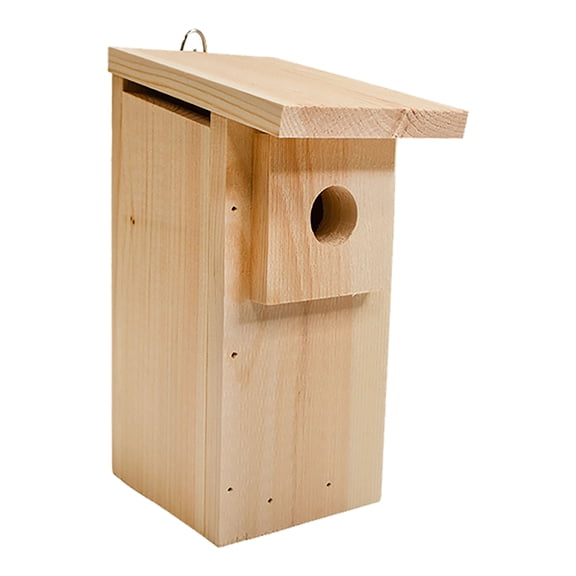 Eastern Bluebird House Kit | DIY Wooden Birdhouse with Predator Guard | Handcrafted in USA from Eastern White Pine | Easy Assembly Nest Box for Bluebirds, Wrens, Chickadees, Swallows & More