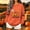 A53 Orange, variant on Women's Crewneck Pullover Sweatshirt Halloween Graphic Tops Long Sleeve Casual Fall Shirts Cute Pumpkin Candy Print Loose Fit Activewear for Festivals