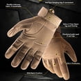 thumbnail image 5 of Motorcycle Gloves Heavy Duty Fullfinger Outdoor Gloves, Breathable & Lightweight, 5 of 12