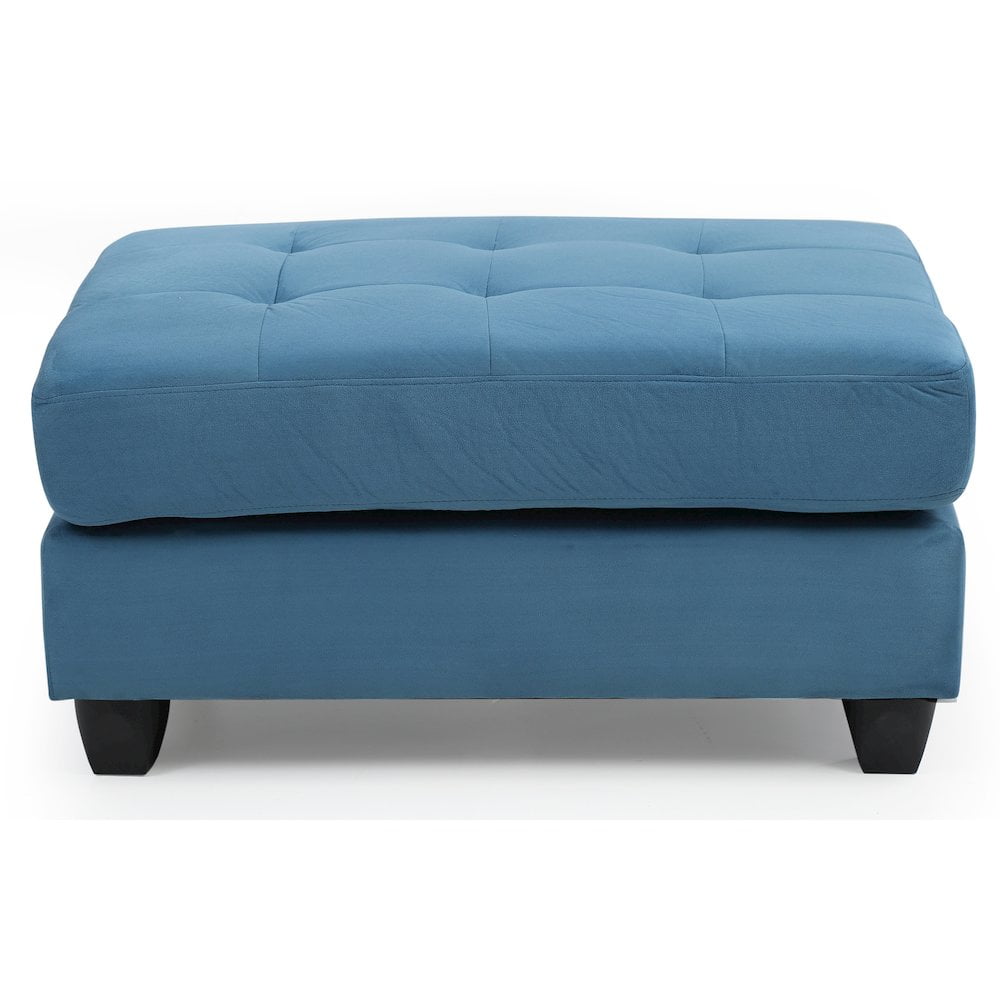 Glory Furniture Malone G638-O Ottoman , AQUA