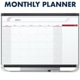 thumbnail image 2 of Quartet Prestige 2 Total Erase Monthly Calendar 36 x 24 Graphite Color Frame CP32P2, 2 of 8