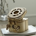 thumbnail image 3 of ROKR Puzzle Box 3D Wooden Puzzle Model Kits Birthday Gift for Adults and Teens(LK502 Treasure Box), 3 of 6