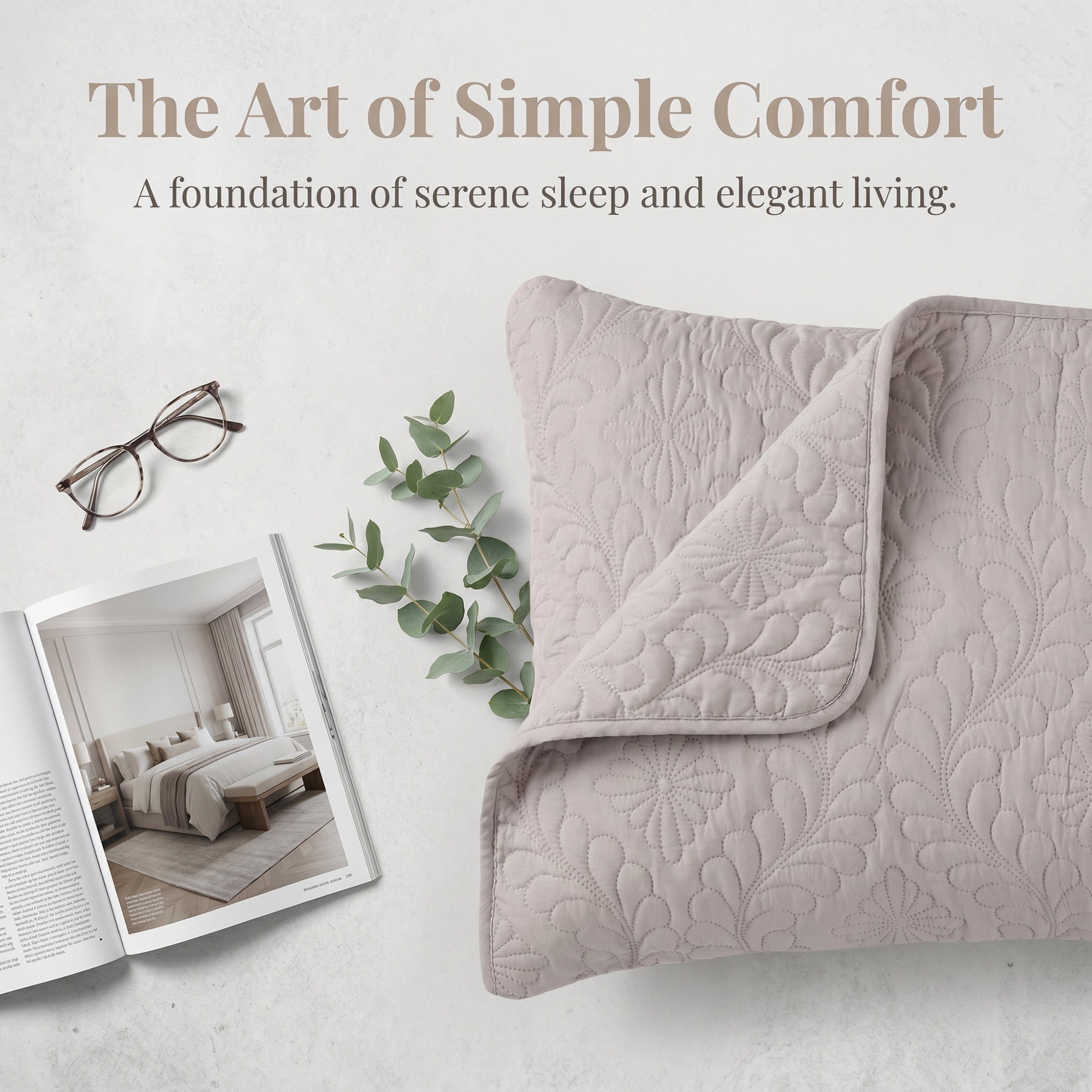 Unique Bargains Pillow Protectors with Envelope Standard Breathable Cotton Covers Gray A