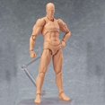 thumbnail image 2 of Human Mannequin Man and Woman Set Human Postures Action Toy Artists Action Figure Model for Sketching, Painting, Drawing, Artist(Woman,Grey), 2 of 7