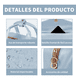 thumbnail image 4 of Neceser Cosmetiquera Profesional Caja De Viaje Mujer 4 En 1 Belug Azul, 4 of 5