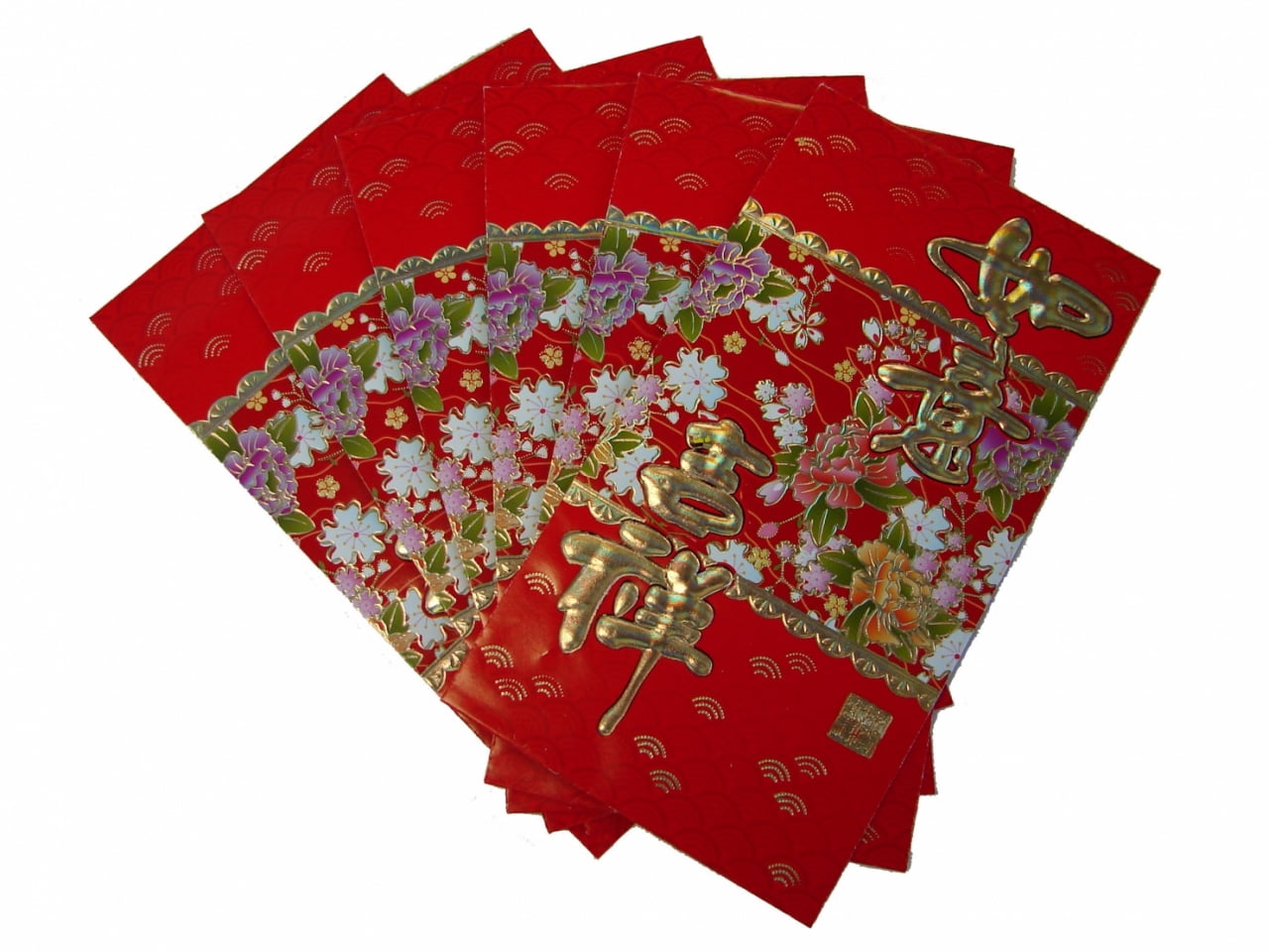 Chinese Red Envelope Hong Bao Lucky Money 6 Bundles 36pcs- Just Asian Food