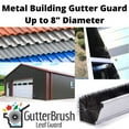 thumbnail image 4 of GutterBrush 8-Inch Commercial Gutter Guard – Gutter Clog Protection, 27 Ft., 4 of 7