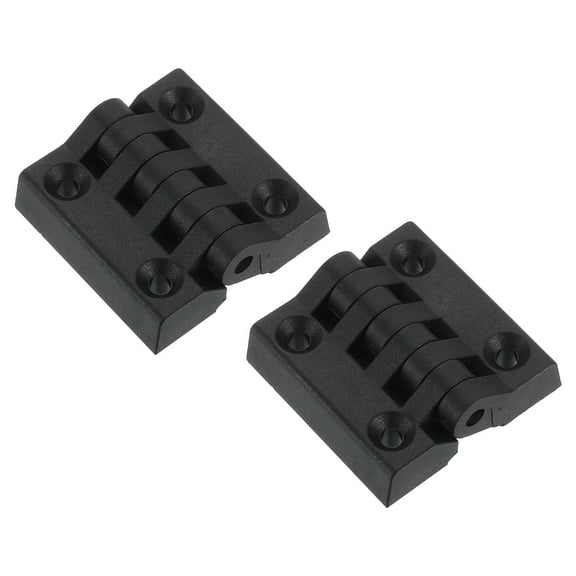 2Pcs Torque Hinge, 40x40x9mm Nylon Adjustable Position Control Hinges (4mm Hole)