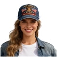 thumbnail image 2 of UngA America 250th Anniversary Hat Celebration Casual Hat Cool Washed Distressed Adjustable 1776-2026 Patriotic Baseball Cap for Men Women,One Size, 2 of 6