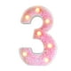 thumbnail image 3 of Xihbxyly Lámpara Led Colorida con Letras Decorativas Portátiles, Luz Led de Subtítulos Moderna, Decoración para Fiestas En Casa, Ambiente Romántico y Cálido, Material Abs+Pp, Funciona con Pilas., 3 of 4