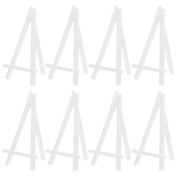 WhiteBeach 10Pcs Small Easel Holder Stand Drawing Easel Artist Easel Plastic Sketching Easel For Display