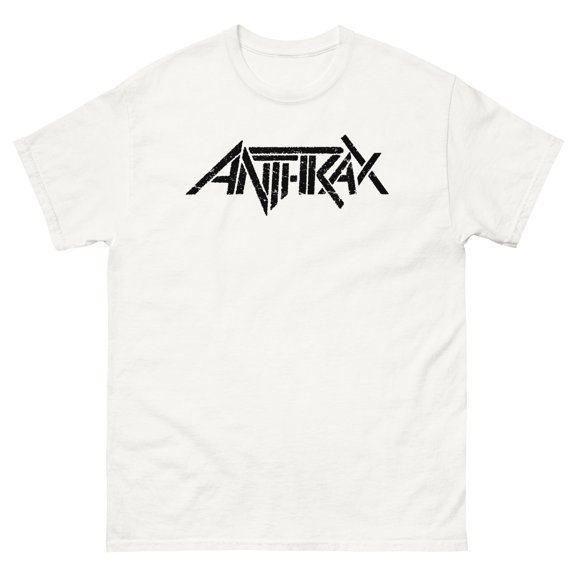 Anthrax - Classic Logo Unisex T-Shirt - Black - Small