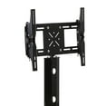 thumbnail image 2 of Better Home Products Rosa Swivel Mount Glass TV Stand for 60-inch TV in Black, 2 of 7