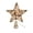 Gold, variant on Wrought Iron Christmas Tree Topper Star Large Multicolor 3D Five-Pointed Star with 20 LED Lights Holiday Decoration