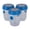 Blue, variant on 3-Pack Solar Powered Wasp Trap, Orange Reusable Hornet & Yellow Jacket Catcher, Waterproof Outdoor Insect Trap for Garden Patio & Backyard