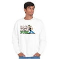 thumbnail image 4 of Popeye Cartoon Spinach Dad Joke Fuel Men's Crewneck Sweatshirt Brisco Brands M, 4 of 6