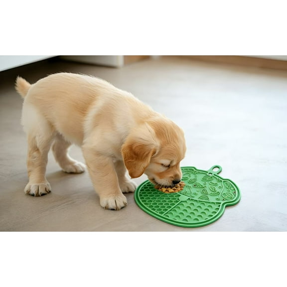 Non-Toxic Silicone Lick Mat: Suction Cup Slow Feeder for Bath Time Calm