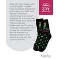 thumbnail image 7 of MeMoi Women's Dill-ightful Holiday Crew Socks - Womens - Female, 9-11, Black, 7 of 7