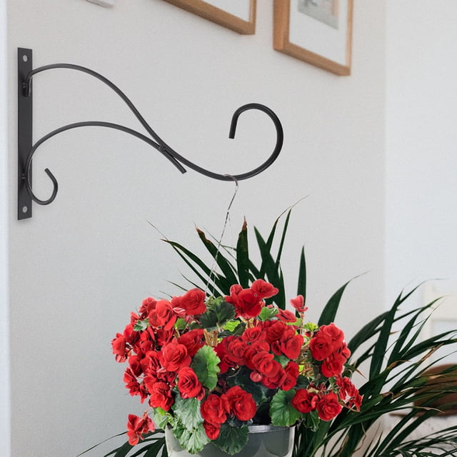 unbranded 4Ud Colgador Metálico Para Macetas Con Soporte Fuerte Para Plantas, Bonsáis Y Exterior