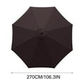 thumbnail image 3 of IMossad 9ft Patio Umbrella Replacement Canopy,Market Umbrella Top Outdoor Umbrella Canopy Replacement Canopy Cover for 8 Ribs, 3 of 4