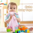 thumbnail image 4 of Manta de seguridad Pro Goleem Loveys Bunny Baby Girl Rosa 40 cm, 4 of 7
