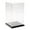 Black Base, variant on Plymor Clear Acrylic Display Case with Hardwood Base, 5" W x 5" D x 8" H