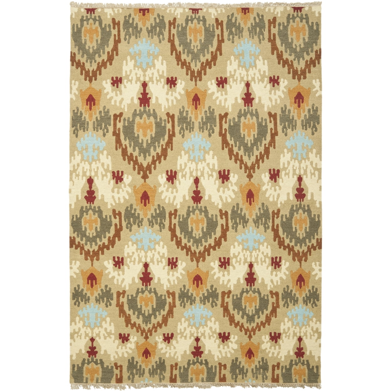 SAFAVIEH Sumak SUM437A Handmade Sage / Multi Rug