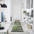 thumbnail image 5 of Runner Area Rug Soft Non-Slip Washable Carpet for Hallway Bedroom Living Room Home Decor 2"x6" Various Birds on Wooden Fence, 5 of 8