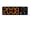 Orange, variant on Multifunctional Modern Clock Featuring Night Light LED Display Temperature Sensors
