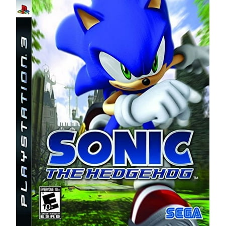 Sega Sonic The Hedgehog - Playstation 3 Console_Video_Games