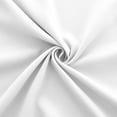 thumbnail image 3 of White Rod Pocket Blackout Tier Short Curtains 52x36 Inch Length, 3 of 3