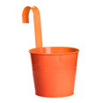 thumbnail image 2 of Hanging Flower Pot Sturdy Natural Style Iron Exquisite Metal Bucket for Balcony, 2 of 9