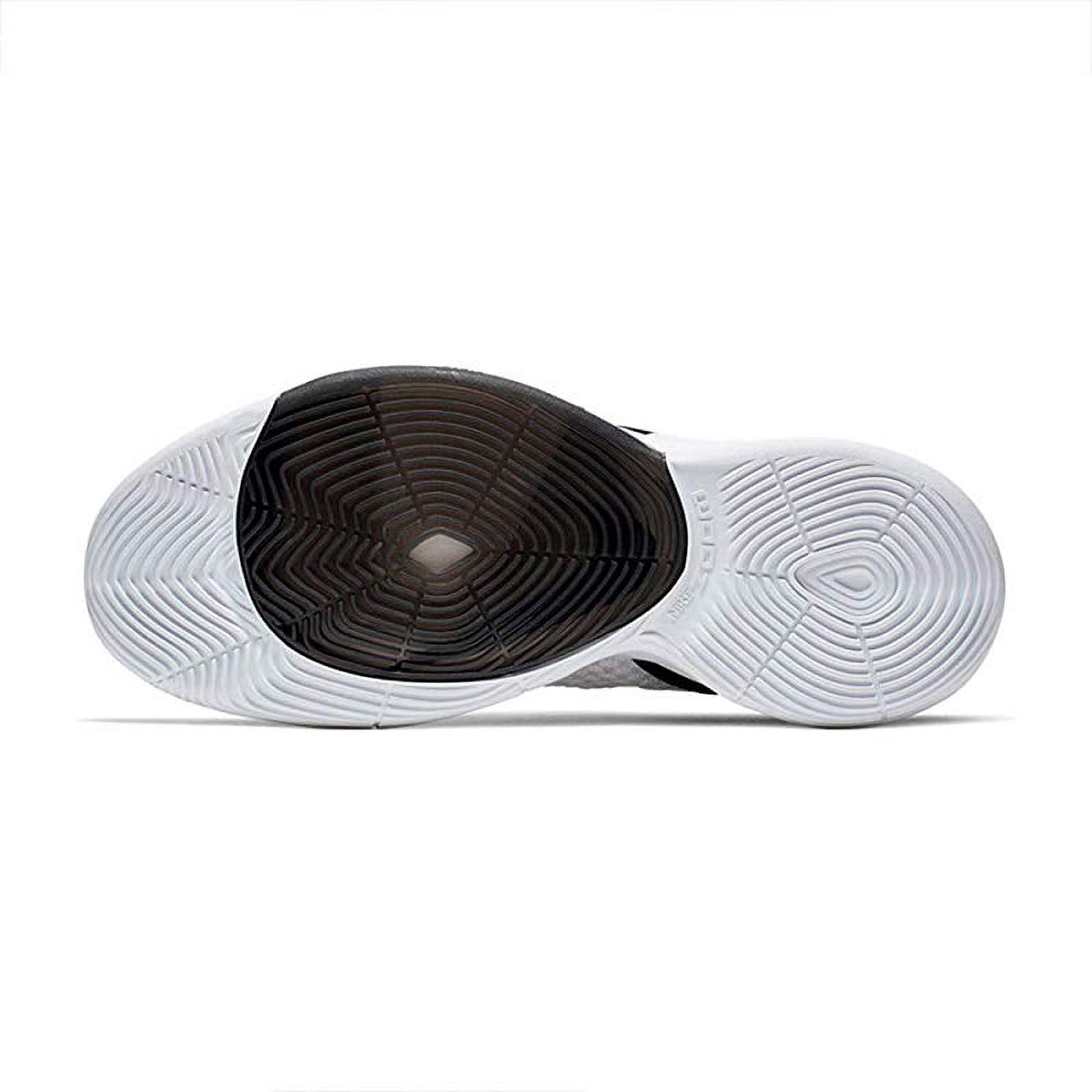 Nike Men's Zoom Rize TB Basketball Shoe, White/Black, 12.5 D(M) US - image 4 of 4
