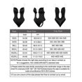 thumbnail image 4 of Women's Backless Shaper Bodysuit Shapewear Bra Body Shaper Deep V Neck Clear Strap TummyControl Underwear Seamless Bodysuits for Low Back Dress, M, 4 of 4