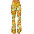 thumbnail image 3 of Deerose Pantalon pour Femmes à Taille Haute Extensible, Coupe Ajustée, Jambe Évasée, Grande Taille, pour un Style Confortable et Tendance, 3 of 6