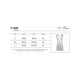 thumbnail image 4 of TRKIYQC Mujeres Sexy Ahueca Hacia Fuera el Vestido Señoras Tirantes Tie-Up Mini Vestido Niñas Recortar Casual Sundress Party Club Streetwear (S, Multi-White) TRKIYQC moderno, 4 of 4
