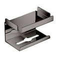 thumbnail image 2 of Wall Mounted Toilet Paper Box Toilet Paper Roll Toilet Paper Holders Non Perforated Toilet Paper Storage Rack Mobile Phone Storage Rack, 2 of 6