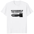 thumbnail image 1 of Camisetas retro de algodón unisex, informales, con cuello redondo, para hombre y mujer, 4670 kilogramos de puro estilo harajuku., 1 of 7