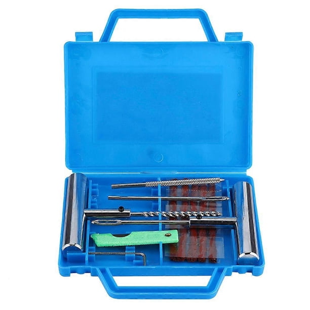 7pcs Tire Diagnostic Repair Kit Tubeless Wheel Tire Puncture Mending Tool Set for Car Motorbike