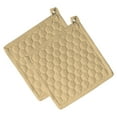thumbnail image 2 of Fabstyles Fouta Cotton Oven Mitt & Pot Holder Set of 4, 2 of 3
